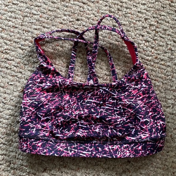 lululemon | Energy Bra in Mini Ripple Boom Juice Multi - Picture 2 of 4